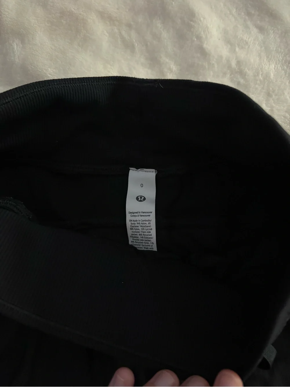 lululemon athletica Black Drawstring Athletic Shorts